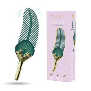 CLEO FEATHER TICKER GREEN
