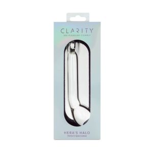CLARITY GLASS DILDO HERA'S HALO
