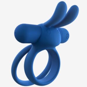 SCREAMING RECHARGEABLE O OHARE VIBRATING RING BLUE