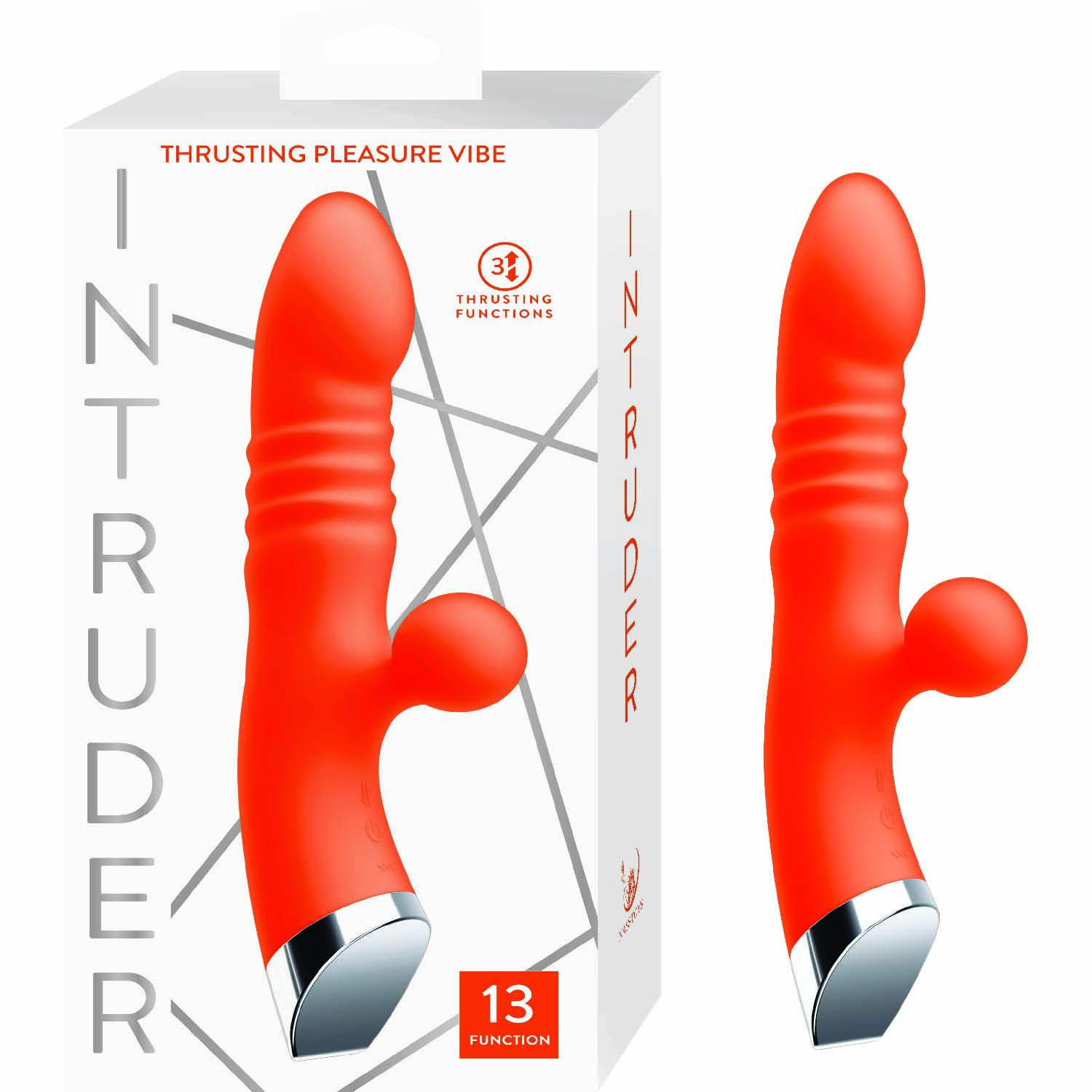 INTRUDER THRUSTING PLEASURE VIBE TANGERINE