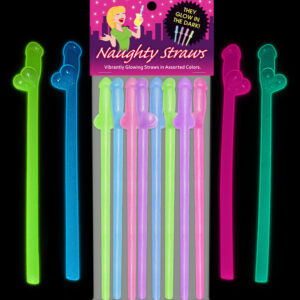 GLOWING NAUGHTY STRAWS
