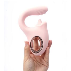 JAYLEE DUAL MOTOR G-SPOT TICKLER VIBRATOR PINK