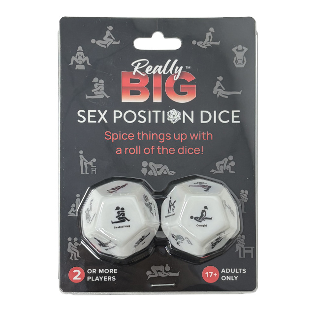 REALLY BIG SEX POSITION DICE