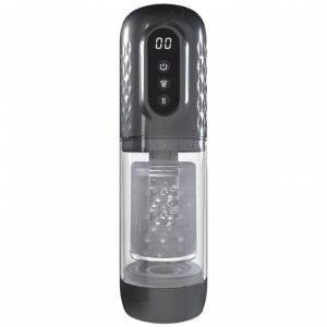 PUMPED VORTEX MASTURBATOR SUCTION ROTATION THRUSTING DI