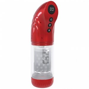 PUMPED STROKEMATE MASTURBATOR SUCTION ROTATION THRUSTING