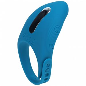 LEVELZ ADJUSTABLE VIBRATING COCK RING TEAL
