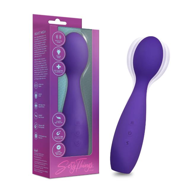 SEXY THINGS VELVET HIGH WAND G-SPOT PURPLE