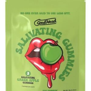GOODHEAD SALIVATING GUMMIES GREEN APPLE