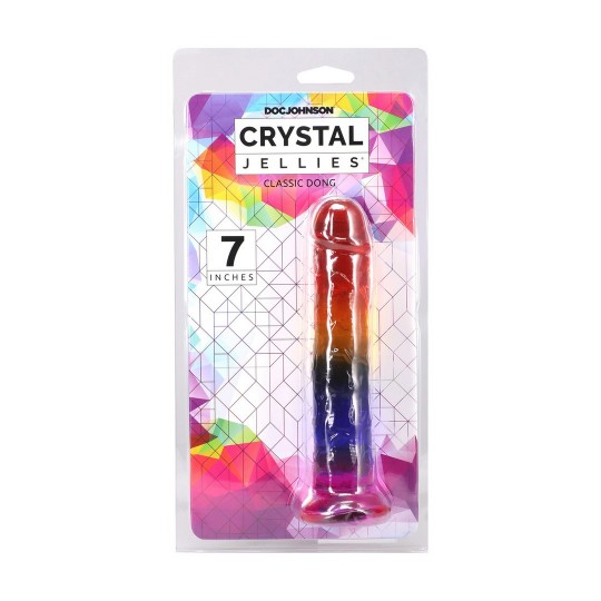 CRYSTAL JELLIES 7IN DONG RAINBOW
