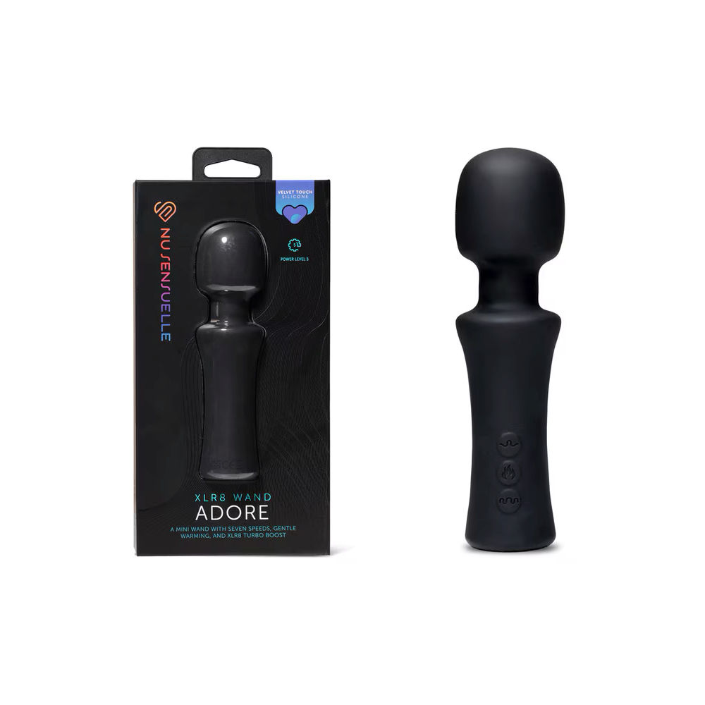 SENSUELLE ADORE XLR8 MINI WAND BLACK