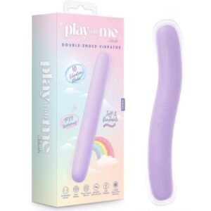 PLAY WITH ME SILICONE DOUBLE ENDED VIBRATOR