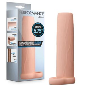 PERFORMANCE PENIS EXTENDER ENHANCEMENTE SLEEVE 5.75 VANILLA"