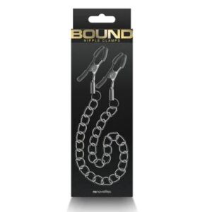BOUND NIPPLE CLAMPS DC2 GUNMETAL
