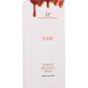 INTIMATE ENHANCEMENTS EASE THROAT RELAXING SPRAY SALTED CARAMEL 2OZ