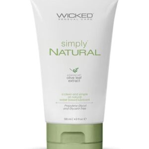 WICKED SIMPLY NATURAL LUBE 4 OZ