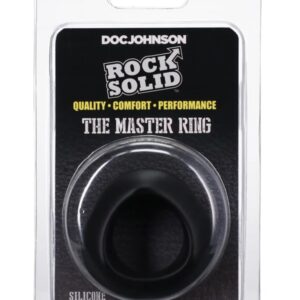 ROCK SOLID MASTER RING BLACK
