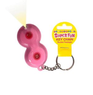 SUPER FUN KEY CHAIN BOOBIE FLASHLIGHT