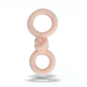 COOPER LIQUID SILICONE DUAL SUPER STRETCH C-RING VANILLA