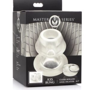 ASS BUNG CLEAR HOLLOW ANAL DILATOR 4.1 "