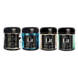 LIT 4 PIECE VARIETY PACK LUXURY MASSAGE CANDLES 2 OZ