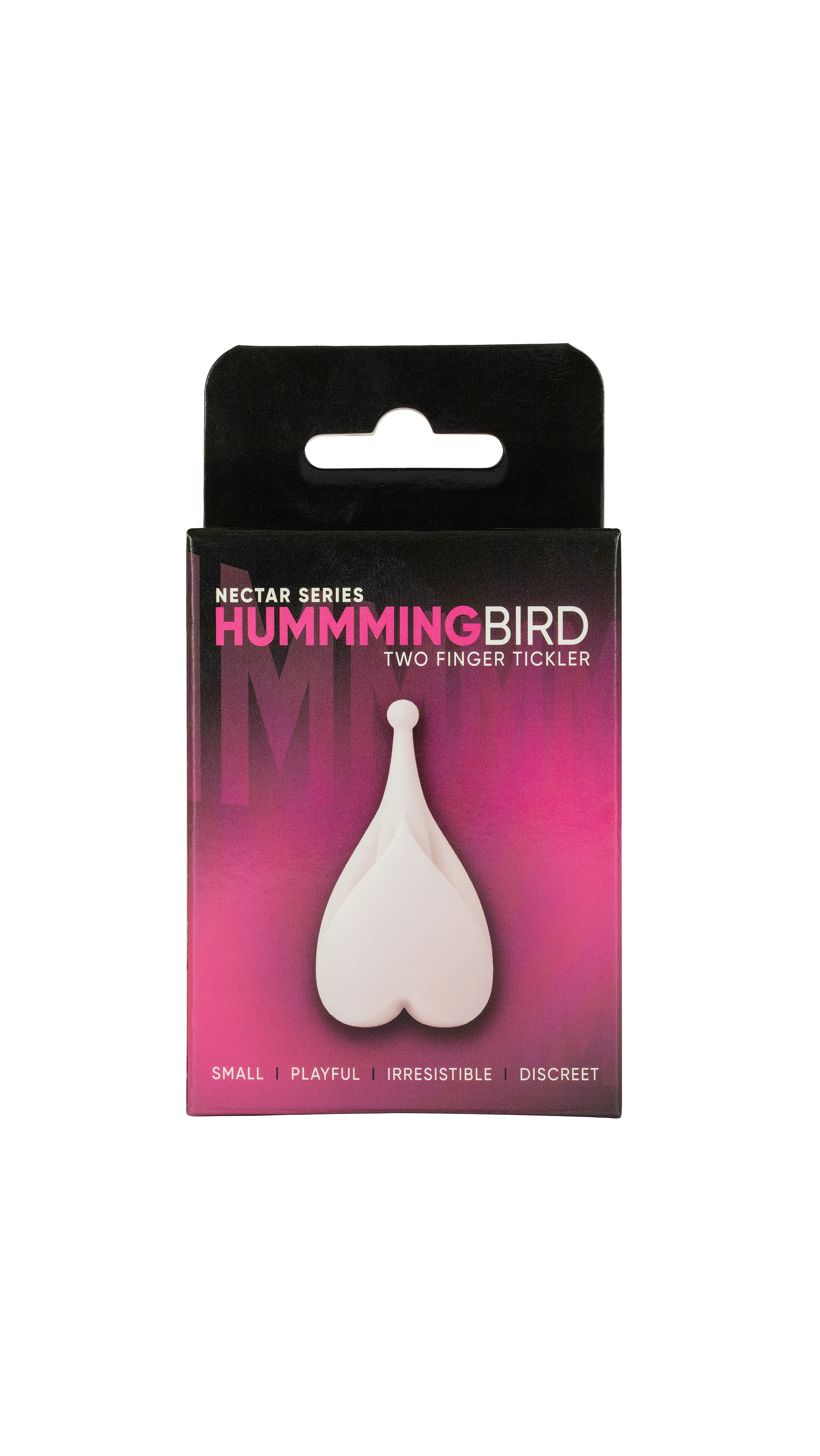 HUMMINGBIRD 2 FINGER SILICONE TICKLER PINK