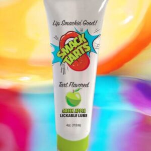 SMACK TARTS LICKABLE LUBE SOUR GREEN APPLE 4 OZ