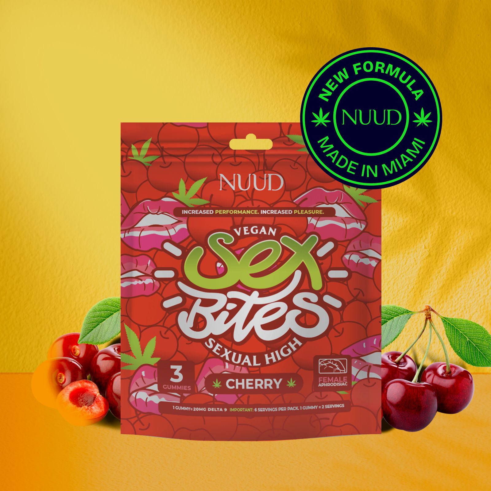 (D)SEX BITES CHERRY WOMEN'S GUMMIES