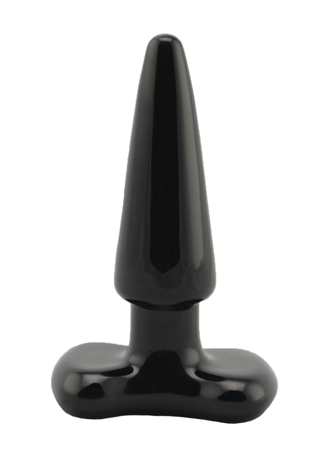 (WD) SPADE ANAL PLUG BLACK SMA